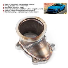 5 Bolt 2.5in Adapter Turbo Downpipe Flange Fit For GT25 GT28 T25 T28 Turbine