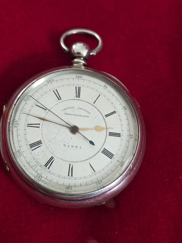 Centre seconds fusee chrono