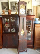 HORLOGE COMTOISE CAISSE EN SAPIN PEINT N° 11