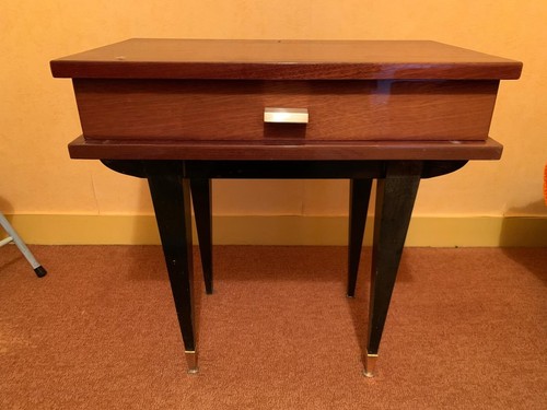 Table chevet vintage avec - chevet,