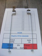 Les 2 charnières pour ACER Aspire 5733