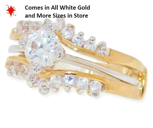 Ring ensemble mariage 2 - cz, de