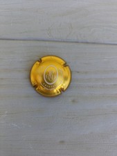 capsule  champagne Roederer Louis  or et blanc Cristal medaillon avec initiales