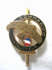 BREVET DES COMMANDOS DU CNEC INSTRUCTEUR COMMANDO Y. DELSART
