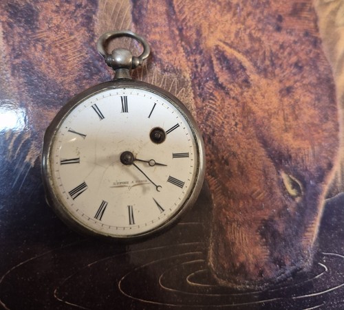 Montre coq argent 40mm - en,