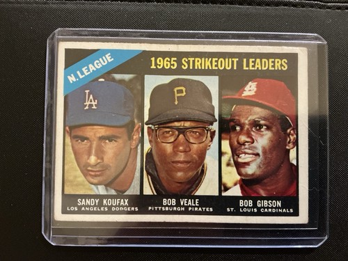 1966 topps league - topps, leaders