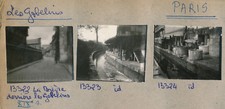 PARIS 1900 1950 - 6 Photos Les