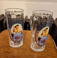 chopes à bière en verre 25 cl vintage