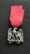 Rare + Exceptionnelle Médaille Vétérans DÉBRIS DE L'EMPIRE Aigle Empire Napoléon