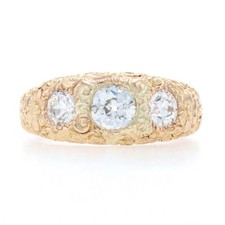 Or Jaune Diamant Art Déco