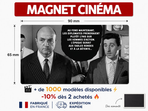 Magnet réplique film tontons - magnet,