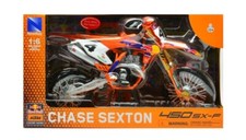 Miniature Moto Auto 1:6 KTM 450 SX-F RED BULL CHASE SEXTON Modélisme Bike
