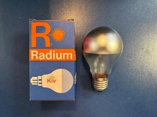 LAMPE À INCANDESCENCE RADIUM