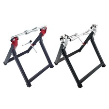 Équilibreuse de roue de moto, support d'équilibrage roue moto pliable et