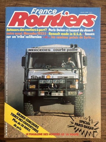 France routiers janv 1982 - janv,