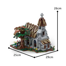 ZITIANYOUBUILD Medieval Village Church 1130 pièces pour les 10 ans et plus