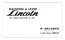 Publicité ancienne machines