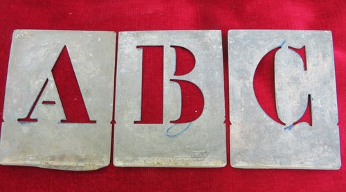 Pochoirs anciens zinc - en,