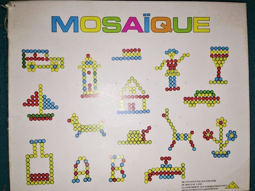 Jeu mosaïques vintage - mosaïques,