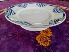 Biscuitier Plat sur Pied Moulin Loups Hamage Orchies Modèle Pantin Art Déco Bleu