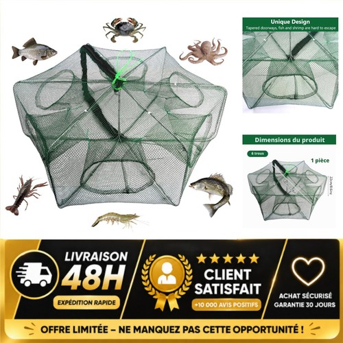 Piège crabe pliable - à,