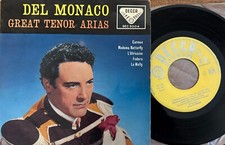 MARIO DEL MONACO great tenor arias   / DECCA SEC 5004