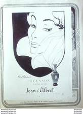 Publicite Cosmetique Jean d'Albret Ecusson 1946