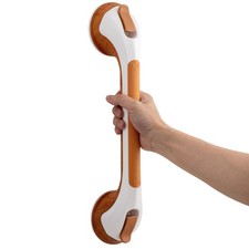 Poignée Ventouse pour Salle de Bain, 43 CM Barres dappui de Douche Forte Pris...