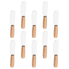 Ensemble de 10 Couteaux à Beurre en Acier Inoxydable à Tartiner à Beurre de P...