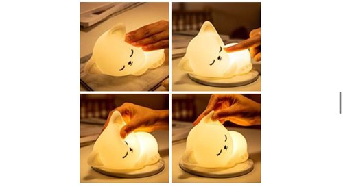 Led chat rechargeable lampe - chat,