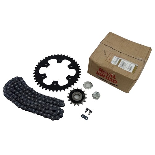 Kit pignon chaîne - chaîne, complet