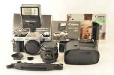 Canon AE-1 Program Noir + Neuf Fd 50mm + Moteur Ma + 188A De Japon #915