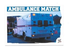 Carte catch Slam Attax Mayen 2010 Bleu - Ambulance Match
