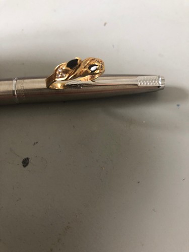 Ancienne bague brillant - ancienne, zircon