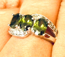 Or Blanc Massif-Grosse Bague