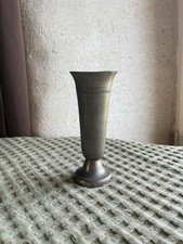 Petit Vase Soliflore en Étain