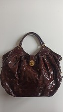 Sac à main Louis Vuitton Mahina XL Très bon état marron vernis 