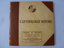 Anthologie sonore motets de - motets,
