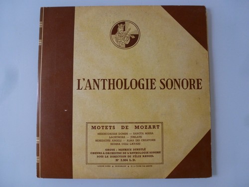 Anthologie sonore motets - l'anthologie,