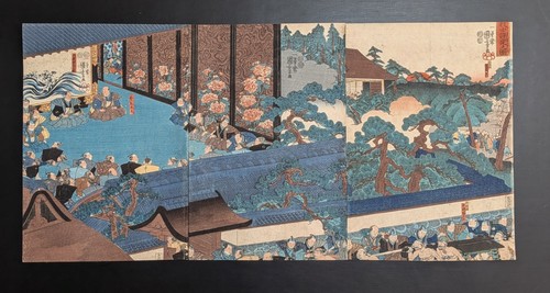 Estampe japonaise sur bois