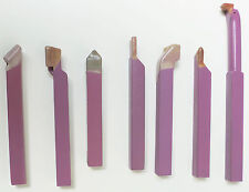 Kit  de 7 outils de tour en HSS-Co10% ISO 12 mm
