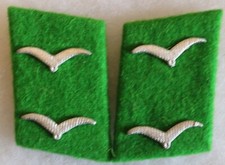 patte de col Gefreiter Feldivision allemand 2e guerre mondiale