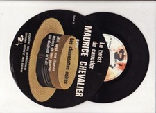  45t Maurice Chevalier et les chaussettes noirs " Le twist du Canotier" 