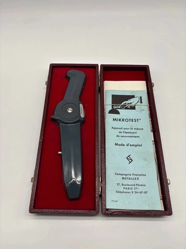 Mikrotest appareil mesure - appareil,