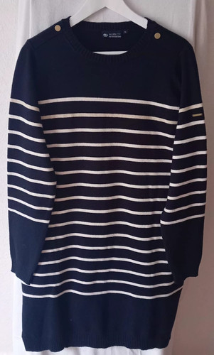 Robe marinière hublot - robe,