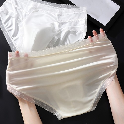 Slip soie glacée pour - slip,