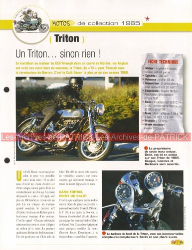 Triton 750 triumph - triton, norton