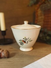 Sucrier Digoin Sarreguemines modèle Noisettes en céramique