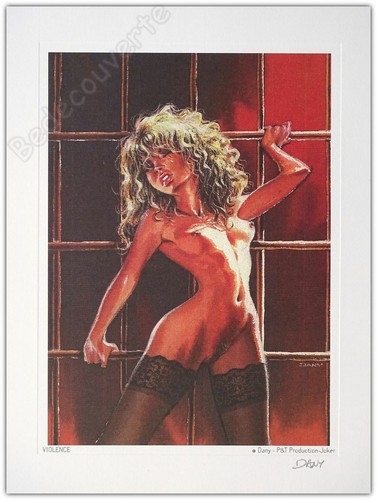 Affiche dany pin violence - affiche, pin-up