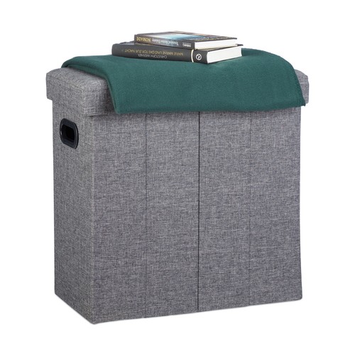 Tabouret rangement pouf - tabouret,